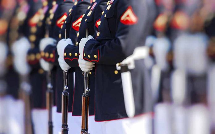 shutterstock_576872671 Marines Move Out In Response to