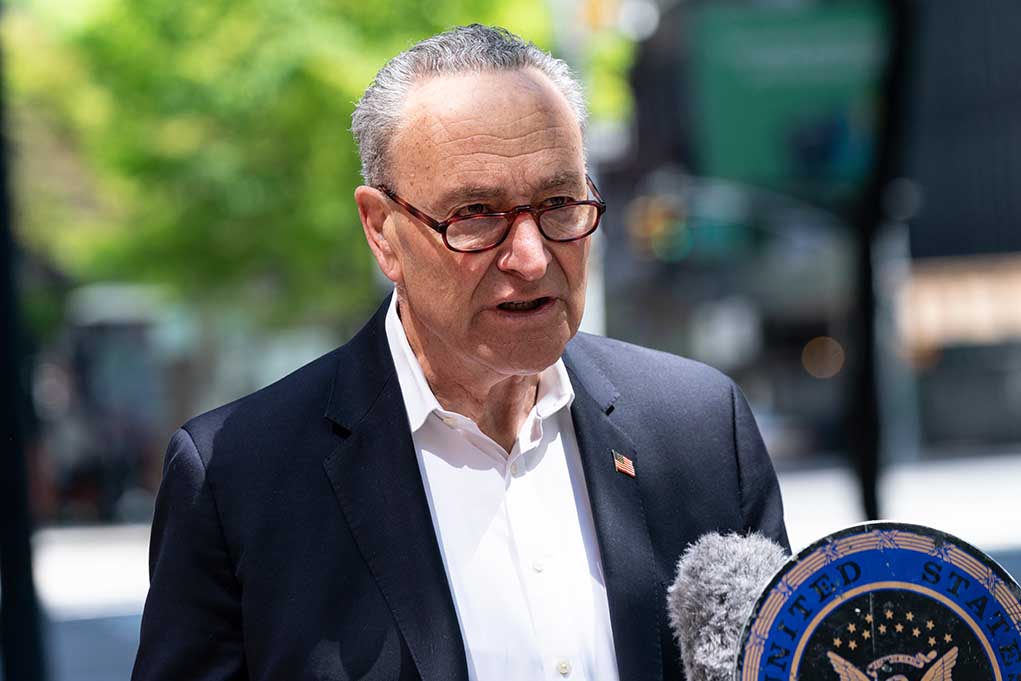 Schumer Claims GOP Threatening World Democracy With Border Policies