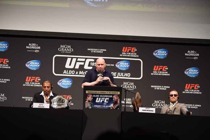 shutterstock_1730468443 UFC Boss Reveals Shocking Moment He Cursed Out Sponsor Over Trump