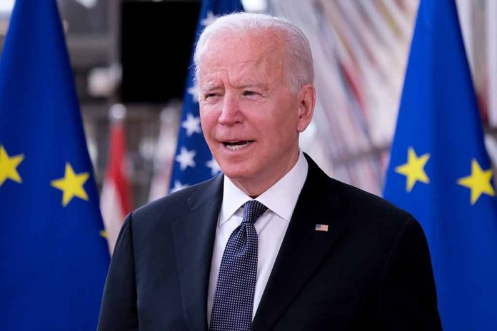 shutterstock_2006460368 Biden Cracks Joke After Someone Falls During His Speech