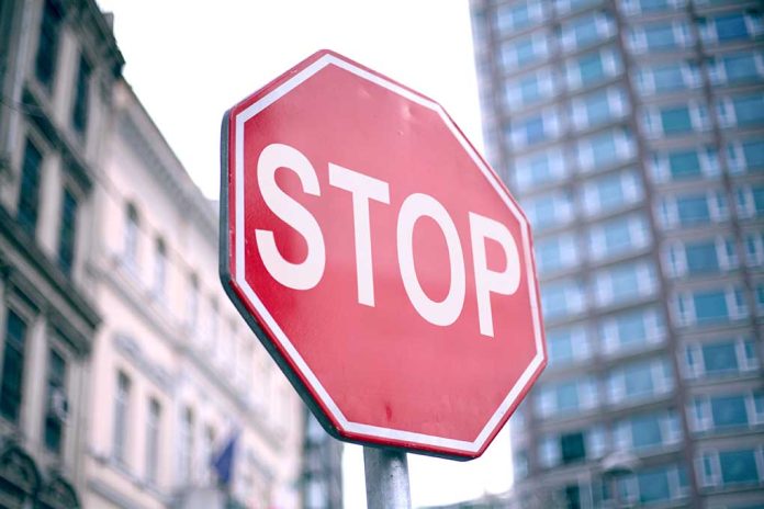 Stop,Sign,In,City