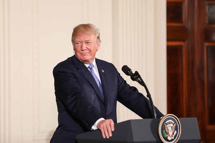 1082158661 featured image Trump Reacts to Harris Speech, Calls Out Her Out