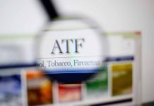 Magnifying glass over ATF web page text