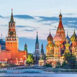 Moscow Under SIEGE — Putin’s Promise SHATTERED St. Basils Cathedral and Kremlin at dusk.