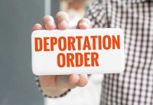 Congress’ $170 Billion ICE Move—How This Translates to DEPORTATIONS Hand holding sign with Deportation Order text.
