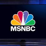 Death Wish Shocks MSNBC—Rage Erupts MSNBC logo displayed on a television screen