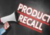Regulators Sound Alarm—Deadly Sauce URGENT RECALL Person holding megaphone, Product Recall text.