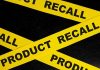 Deadly Pasta Recall EXPLODES—18 States on Edge Yellow tape with product recall text on black background.