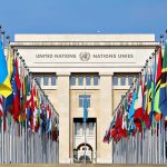 Why the UN Might Want Homeschooling Restricted United Nations building with numerous national flags outside.