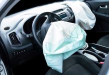 Seattle Cars STOLEN In Plain Sight Deployed airbags in cars interior.