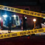 In‑Law Abuse Escalates Into Modern Slavery Yellow police tape in front of crime scene.