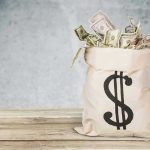 A 230-Year Tradition CUT from U.S. Mint Bag of money with dollar sign.