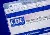 HHS Revolt Torches 34-Year CDC Baby Shot Screenshot of the CDC website homepage