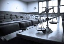 Activist Judge’s Order Contains NONEXISTENT Date—Released Anyway Scales of justice in an empty courtroom.