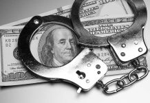 Child Custody Scheme Exposes Gaping Security Flaw Handcuffs placed over a stack of hundred dollar bills