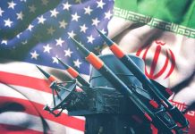Water Infrastructure Weaponized — Terrifying New War Front Iran and USA flags with missile launcher.