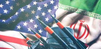 Water Infrastructure Weaponized — Terrifying New War Front Iran and USA flags with missile launcher.