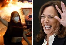 Harris ENDORSES Violence Against Bleeding Federal Agents Harris ENDORSES Violence Against Bleeding Federal Agents