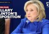 Clinton Torpedoes Trump-Epstein Smear Hillary Clinton deposition in Epstein probe released