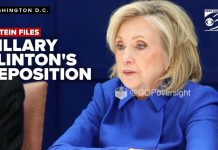 Clinton Torpedoes Trump-Epstein Smear Hillary Clinton deposition in Epstein probe released