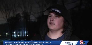 Teens Uncover Killer’s Pond Dump Teens who found body parts in Mass. pond hoping for justice