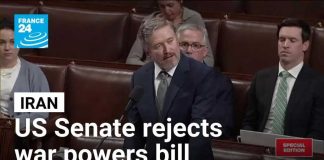 Democrats Stunned: Senate Blocks Iran Check US Senate rejects war powers bill to halt attacks against Iran