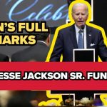 Furious Eulogy: Jesse Jr. Slams Obama, Biden, Clinton Watch President Biden's speech from Jesse Jackson Sr