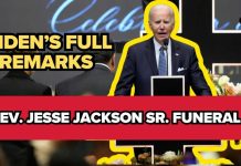 Furious Eulogy: Jesse Jr. Slams Obama, Biden, Clinton Watch President Biden's speech from Jesse Jackson Sr