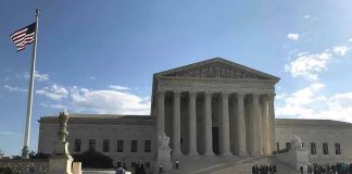 CA Mayor’s SHOCKING Deal with China EXPOSED Supreme Court building with flag and people outside.