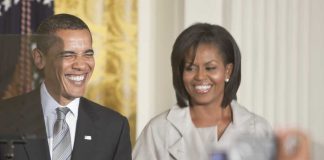 Explosive CIA Notes: What Did Obama Know? Former President Barack Obama and Michelle Obama smiling at a public event