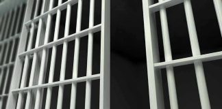 Governor’s Shock Move Frees Convicted Firebrand Close-up of prison cell bars.