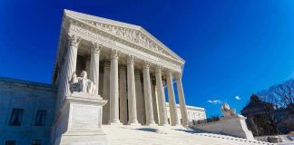 BOMBSHELL RULING — Supreme Court GUTS Federal Judges’ POWER! Supreme Court building with columns and statues.