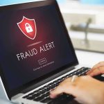 CATFISH Romance Ends In Battlefield BETRAYAL Laptop displaying fraud alert warning on screen
