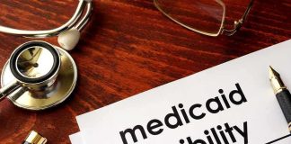Operation Skip Trace SNAGS Ringleaders — FINALLY! Stethoscope pen document about Medicaid eligibility on table