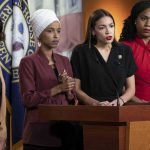 Omar Emails SURFACE In $250M Food FRAUD Four women politicians speaking at a press conference