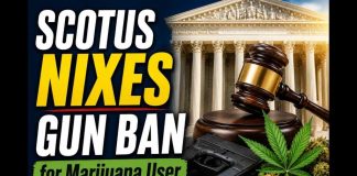 Supreme Court Nukes BAN — 9-0! SCOTUS Nixes Gun Ban for Marijuana User