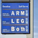 6 States Jack Gas PRICES — Do You Live THERE? Gas station price sign displaying fuel prices