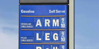 6 States Jack Gas PRICES — Do You Live THERE? Gas station price sign displaying fuel prices