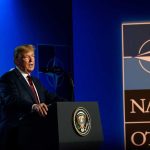 Russia’s RADAR, America’s JET — WHAT GIVES? U.S. president delivering a speech at a NATO summit