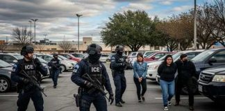Kansas City STING — Kids PULLED From HELL ICE agents conducting an arrest in a parking lot