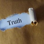 Court SMACKDOWN — Biden’s SECRET Tapes REVEALED! Torn brown paper revealing the word 'Truth' on white background
