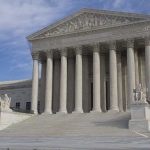 CONGRESS vs. SUPREME COURT Showdown United States Supreme Court building with grand columns and steps