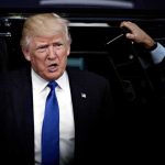 TRUMP VOWS Sharia Ban — Terrible FALLOUT man in suit stepping out of a vehicle