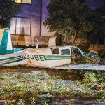 DEADLY Midair COLLISION — Details MURKY small airplane crash in residential area at night