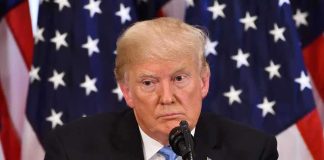 Supreme Court SNUB Shocks Trump person at podium with microphone