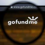 BIZARRE — Assemblyman Candidate BEGS For Rent Money gofundme logo under magnifying glass