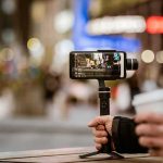 Livestream Horror — GUNNED DOWN in Real Time Smartphone on a handheld gimbal filming a city street at night