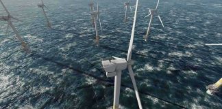 Big Oil’s SUDDEN U-Turn STUNS Markets Offshore wind turbines in rough sea from aerial view