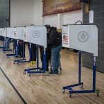 Ballot Room BREACH — County MELTDOWN Erupts Voters at polling booths in a gymnasium