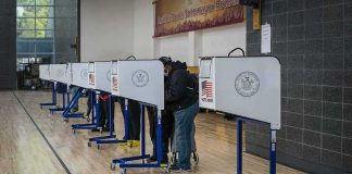 Ballot Room BREACH — County MELTDOWN Erupts Voters at polling booths in a gymnasium